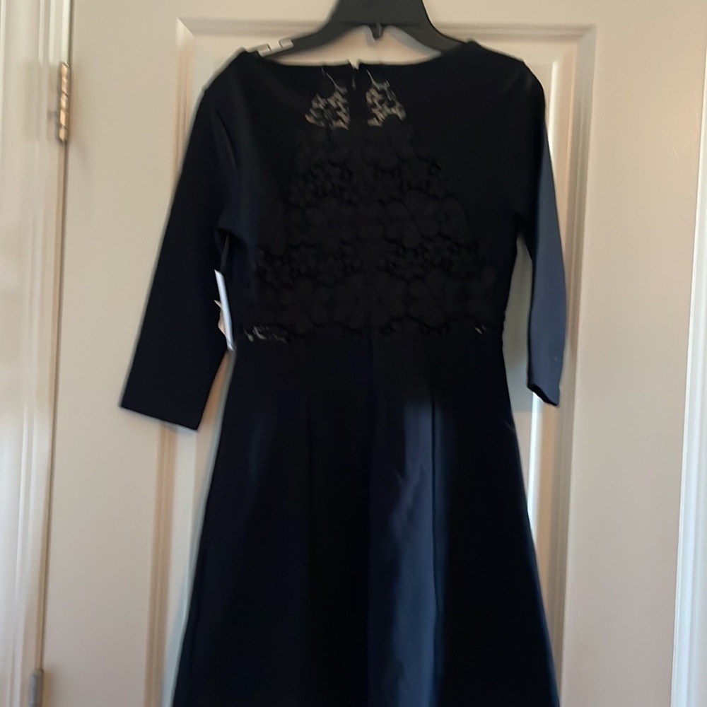Womens Ella moss black dress - Picture 3 of 7